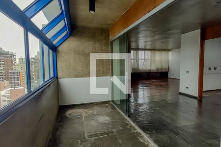 Varanda da Sala de apartamento para alugar com 3 quartos, 270m² em Jardim Sílvia, Santo André