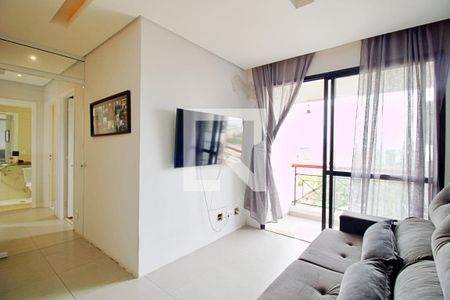 Sala de apartamento para alugar com 3 quartos, 79m² em Jardim Monte Kemel, São Paulo