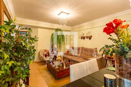 Sala de apartamento para alugar com 3 quartos, 105m² em Vila Valparaíso, Santo André