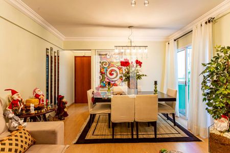Sala de apartamento para alugar com 3 quartos, 105m² em Vila Valparaíso, Santo André