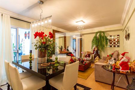 Sala de apartamento para alugar com 3 quartos, 105m² em Vila Valparaíso, Santo André