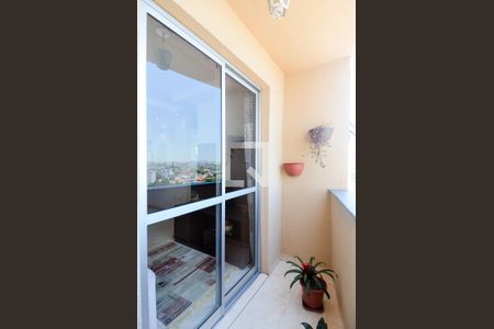 Varanda da Sala de apartamento à venda com 2 quartos, 58m² em Vila Milton, Guarulhos