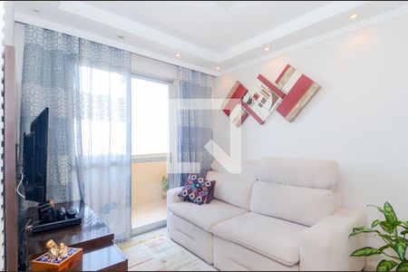 Sala de apartamento à venda com 2 quartos, 58m² em Vila Milton, Guarulhos