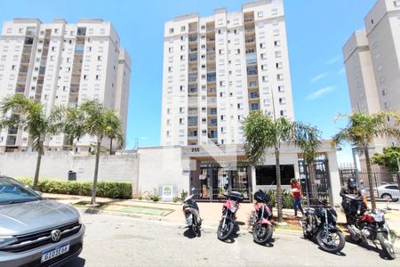 Fachada do condomínio de apartamento à venda com 2 quartos, 55m² em Residencial Parque da Fazenda, Campinas