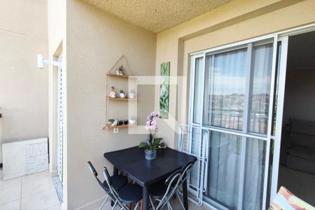 Varanda da Sala de apartamento à venda com 2 quartos, 55m² em Residencial Parque da Fazenda, Campinas
