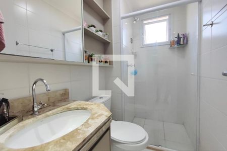 Banheiro de apartamento à venda com 2 quartos, 55m² em Residencial Parque da Fazenda, Campinas