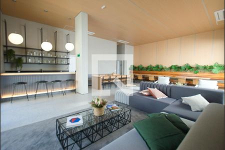 Studio para alugar com 27m², 1 quarto e sem vagaÁrea comum - Salão de festas