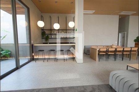 Studio para alugar com 27m², 1 quarto e sem vagaÁrea comum - Salão de festas