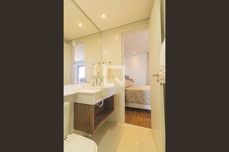 Studio para alugar com 35m², 1 quarto e 1 vaga Studio para alugar com 35m², 1 quarto e 1 vagaBanheiro