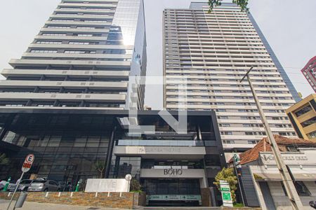 Studio para alugar com 35m², 1 quarto e 1 vaga Studio para alugar com 35m², 1 quarto e 1 vagaFachada