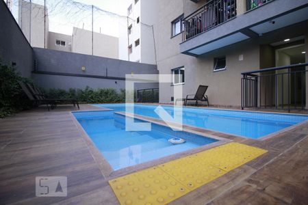 Studio à venda com 27m², 1 quarto e sem vagaPiscina