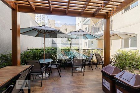 Studio à venda com 27m², 1 quarto e sem vagaChurrasqueira