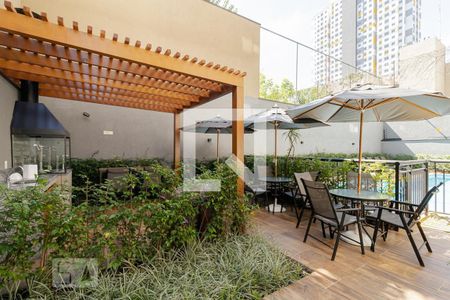 Studio à venda com 27m², 1 quarto e sem vagaChurrasqueira