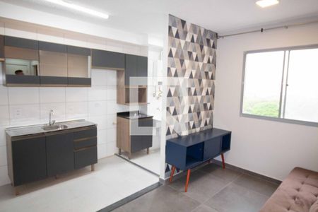 Sala/Cozinha de apartamento para alugar com 1 quarto, 28m² em Mooca, São Paulo