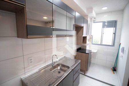 Cozinha de apartamento para alugar com 1 quarto, 28m² em Mooca, São Paulo