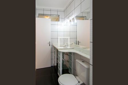 Banheiro da Suíte 1 de casa de condomínio à venda com 3 quartos, 210m² em Tristeza, Porto Alegre