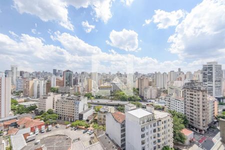 Vista do Terraço de apartamento à venda com 1 quarto, 60m² em Santa Cecília, São Paulo