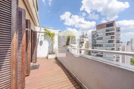 Terraço de apartamento à venda com 1 quarto, 60m² em Santa Cecília, São Paulo
