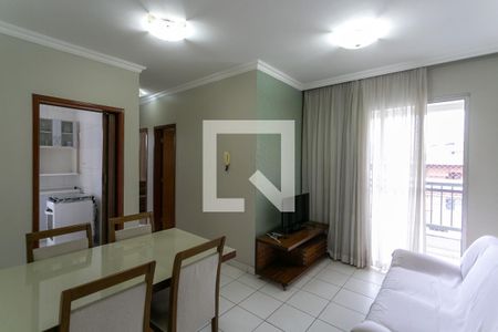 Sala de apartamento à venda com 2 quartos, 53m² em Sagrada Família, Belo Horizonte