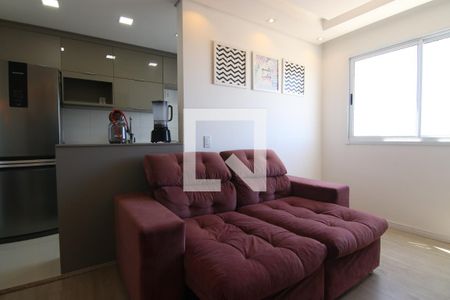 Sala de apartamento para alugar com 2 quartos, 47m² em Cangaiba, São Paulo