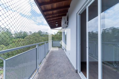 Casa de condomínio para alugar com 423m², 4 quartos e 4 vagas Casa de condomínio para alugar com 423m², 4 quartos e 4 vagasVaranda do Quarto 2 e 3