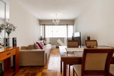 Sala de apartamento para alugar com 3 quartos, 77m² em Vila Nova Conceição, São Paulo