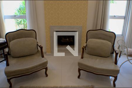 Sala 2 de casa de condomínio para alugar com 5 quartos, 420m² em Alphaville Dom Pedro, Campinas