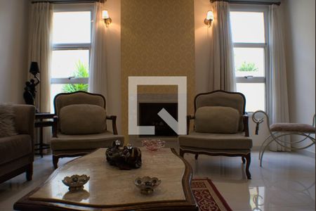 Sala 2 de casa de condomínio para alugar com 5 quartos, 420m² em Alphaville Dom Pedro, Campinas