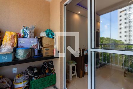 Varanda  de apartamento à venda com 2 quartos, 48m² em Santa Maria, Osasco