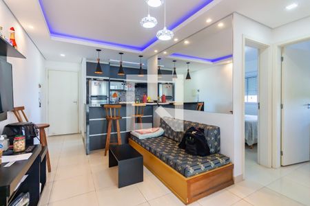 Sala  de apartamento à venda com 2 quartos, 48m² em Santa Maria, Osasco