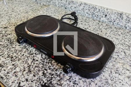 Detalhe Cooktop de kitnet/studio para alugar com 1 quarto, 24m² em Tatuapé, São Paulo