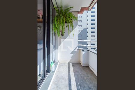 Varanda da Sala de apartamento para alugar com 1 quarto, 45m² em Consolação, São Paulo