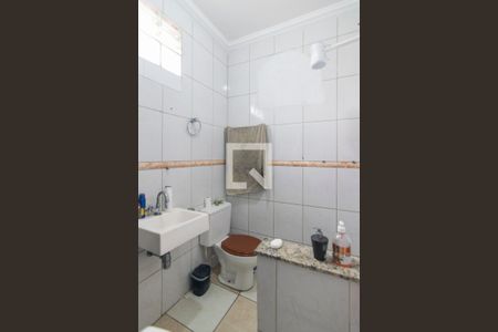 Banheiro de casa à venda com 1 quarto, 32m² em Vila Marina, Santo André