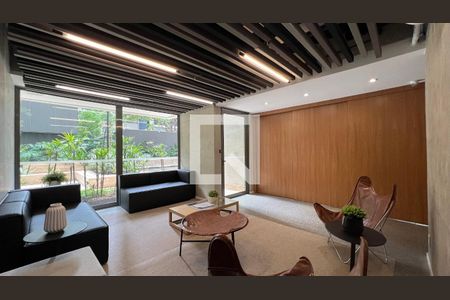 Apartamento para alugar com 37m², 1 quarto e 1 vagaHall