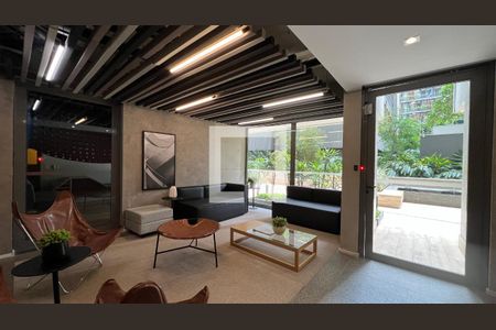 Apartamento para alugar com 37m², 1 quarto e 1 vagaHall