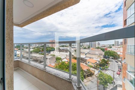 Varanda da Sala de apartamento para alugar com 2 quartos, 70m² em Casa Branca, Santo André