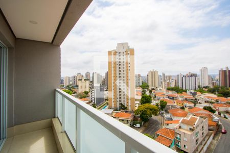Varanda da sala de apartamento para alugar com 2 quartos, 63m² em Jardim, Santo André