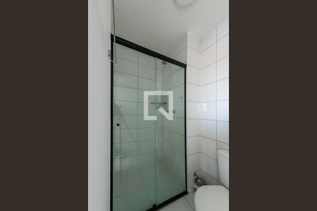 Banheiro  de kitnet/studio para alugar com 1 quarto, 32m² em Vila Graciosa, São Paulo