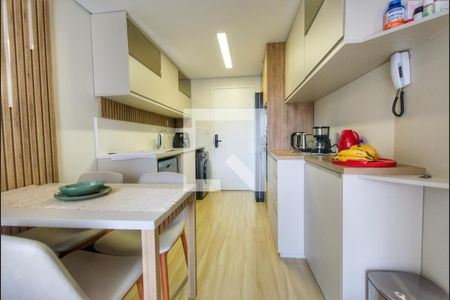 Cozinha de apartamento à venda com 1 quarto, 33m² em Vila Mariana, São Paulo