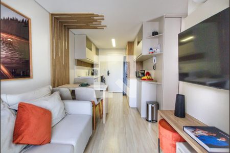 Apartamento à venda com 33m², 1 quarto e sem vagaSala