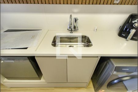 Cozinha de apartamento à venda com 1 quarto, 33m² em Vila Mariana, São Paulo