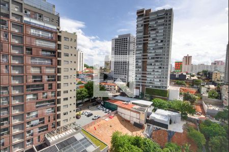 Varanda - Vista de apartamento à venda com 1 quarto, 33m² em Vila Mariana, São Paulo