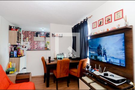 Sala de apartamento para alugar com 2 quartos, 47m² em Vila Alzira, Guarulhos