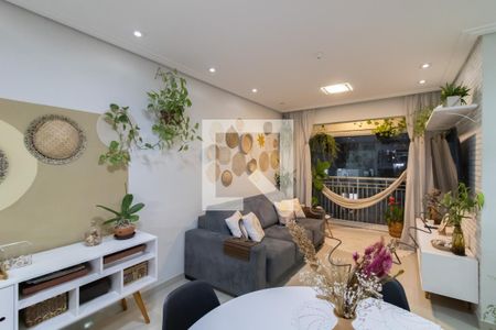 Sala de apartamento à venda com 3 quartos, 63m² em Ponte Grande, Guarulhos