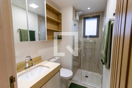 Studio para alugar com 27m², 1 quarto e sem vagaBanheiro