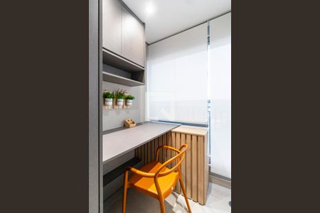 Studio para alugar com 27m², 1 quarto e sem vagaVaranda