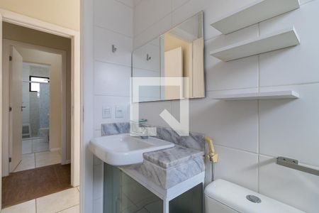 Casa de condomínio à venda com 89m², 2 quartos e 1 vagaBanheiro da suíte 1