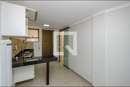 Sala - Cozinha de kitnet/studio para alugar com 1 quarto, 20m² em Minas Brasil, Belo Horizonte