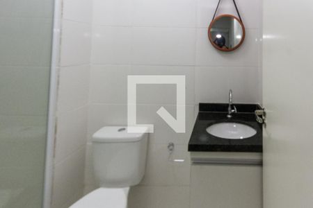 Banheiro de kitnet/studio à venda com 1 quarto, 24m² em Jardim Independência, São Paulo