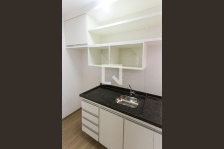 Cozinha de kitnet/studio à venda com 1 quarto, 24m² em Jardim Independência, São Paulo